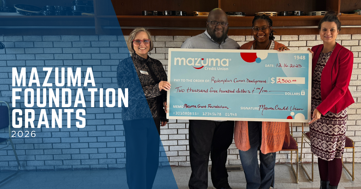 2025 Mazuma Foundation Grants