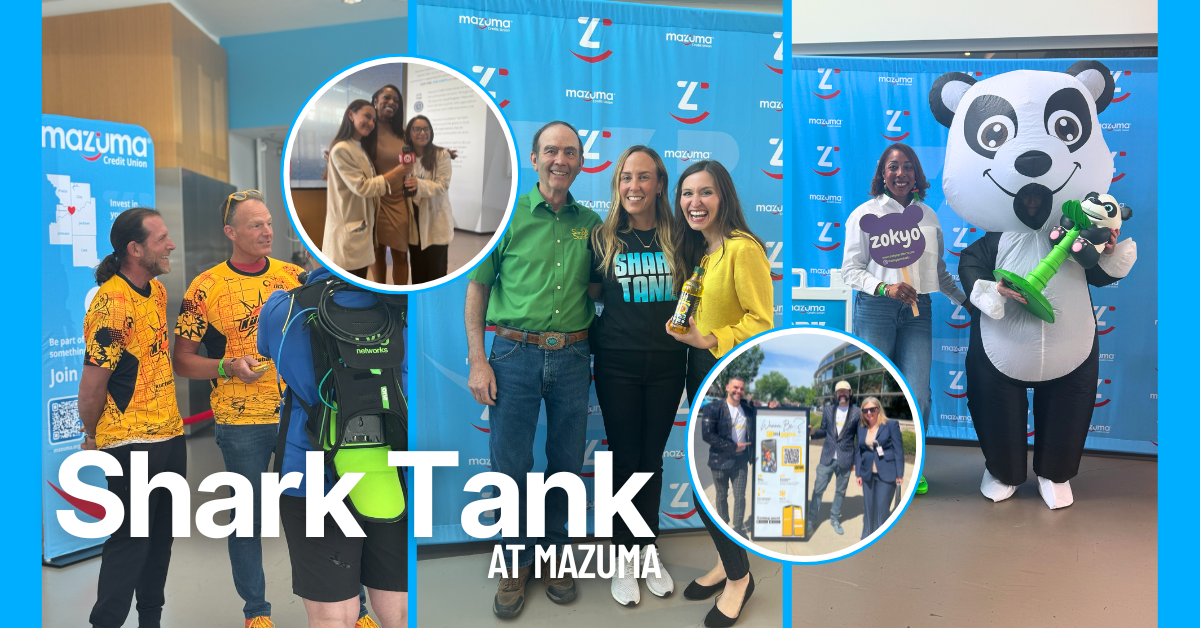 Shark Tank at Mazuma Credit Union