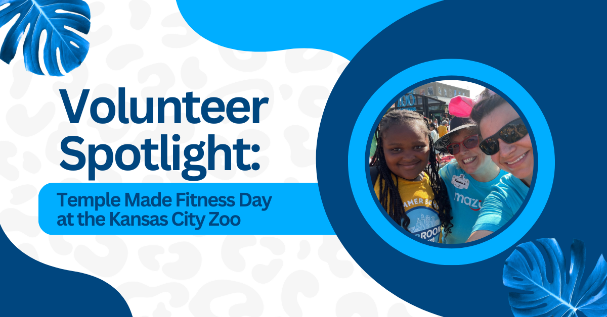 Mazuma Volunteer Spotlight - Temple Made Fitness Wellness Day at the Kansas City Zoo 